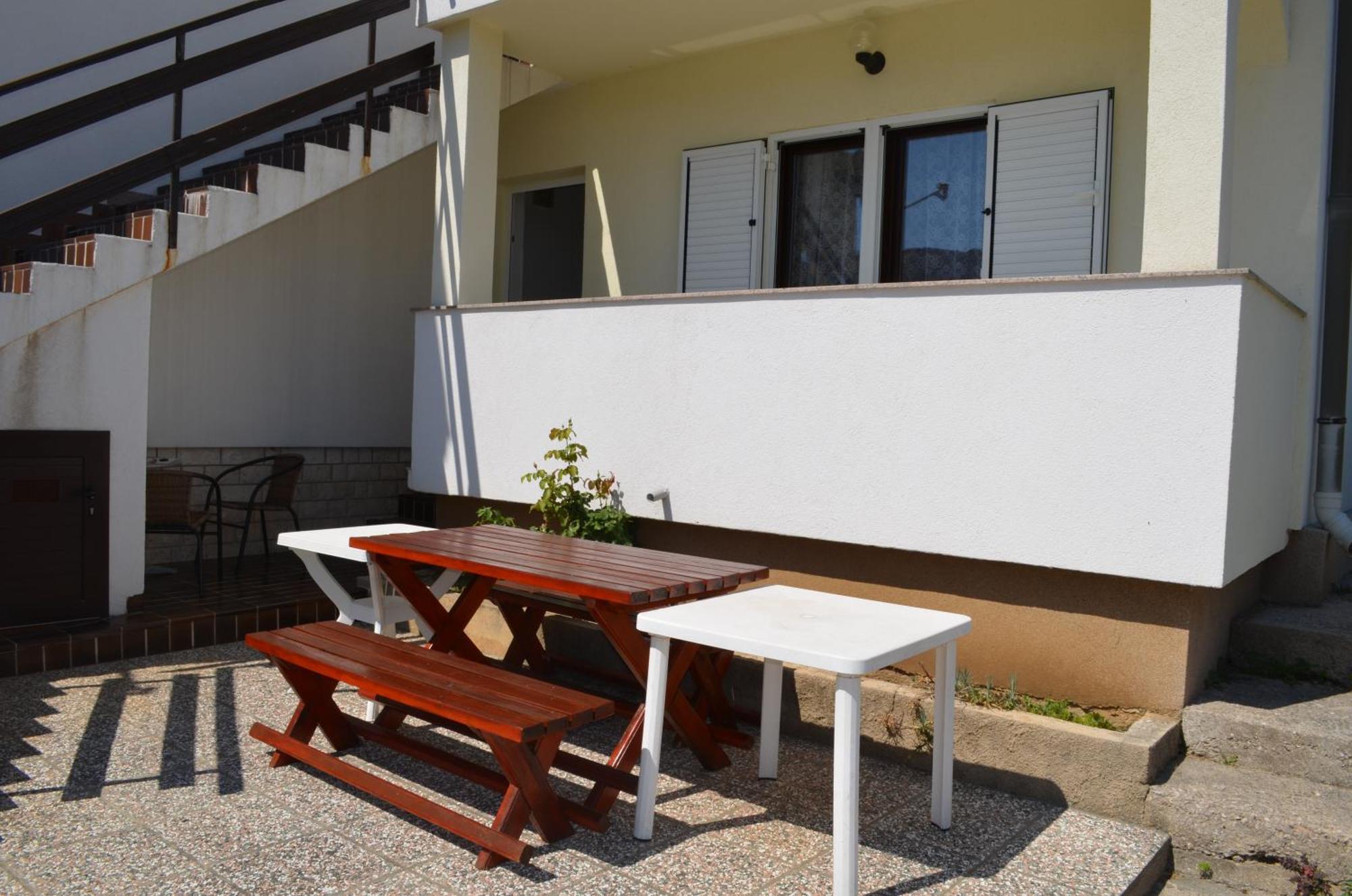 Apartments Aneva 1 Baška Esterno foto