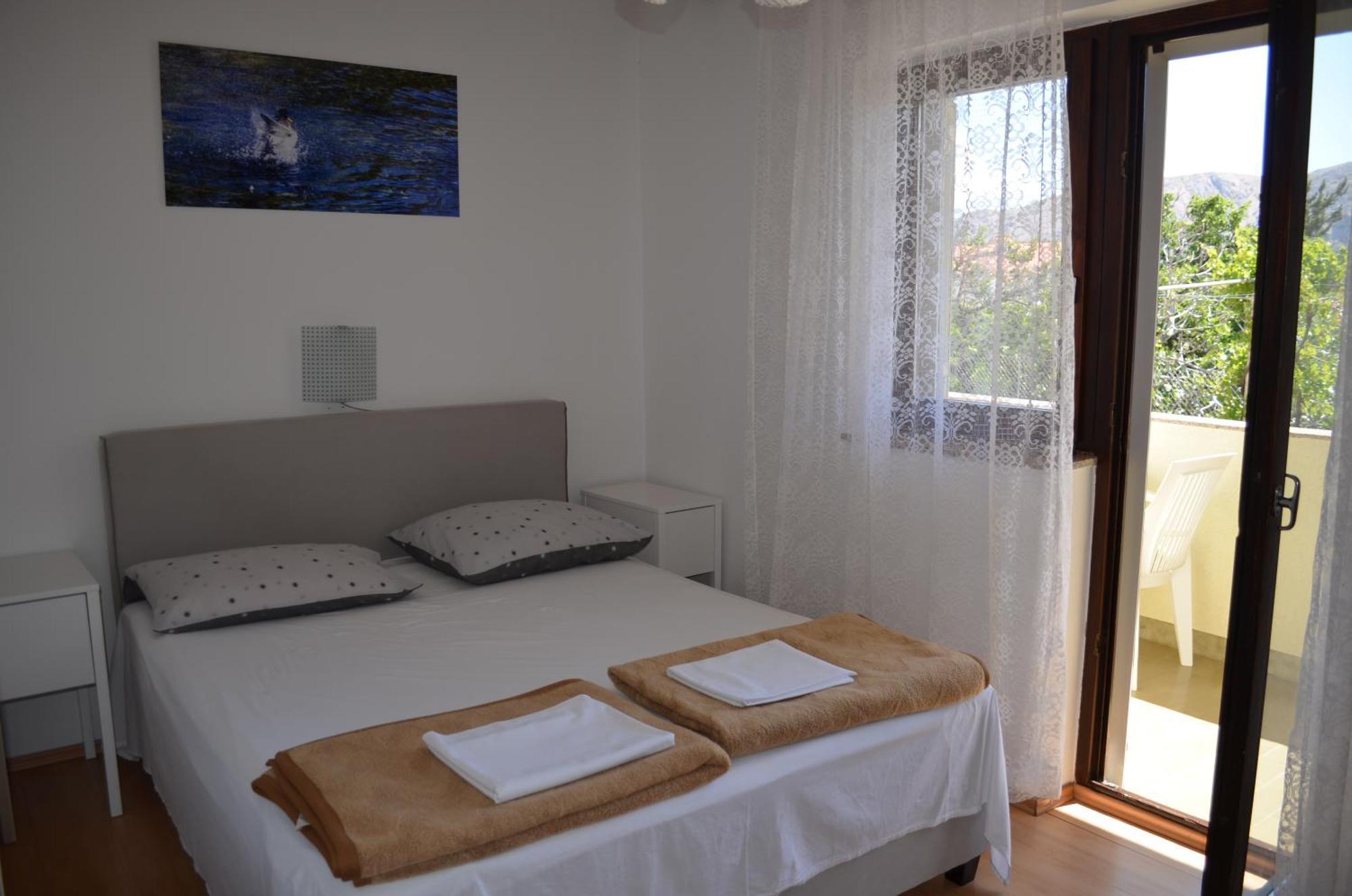 Apartments Aneva 1 Baška Esterno foto