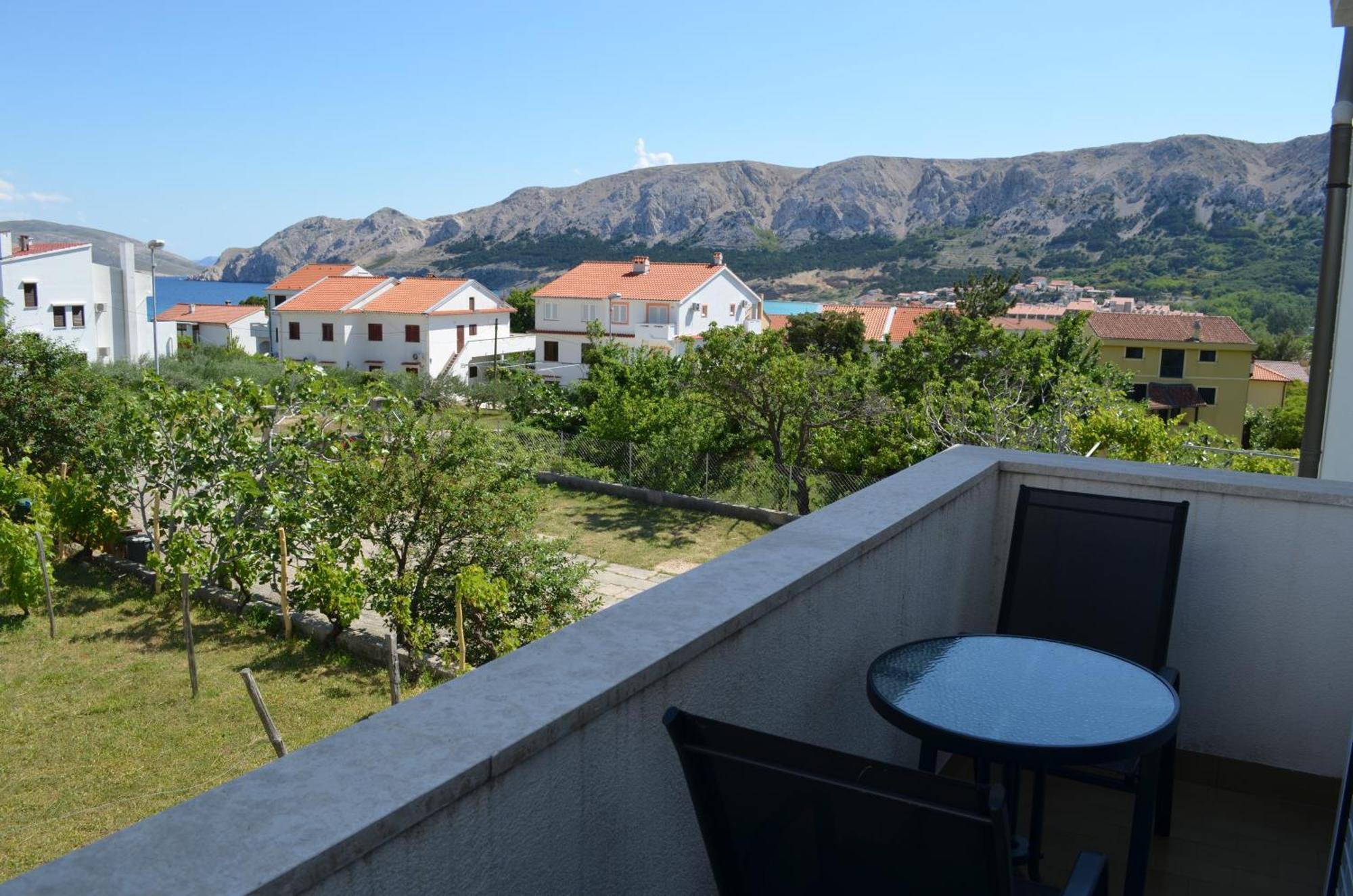 Apartments Aneva 1 Baška Esterno foto
